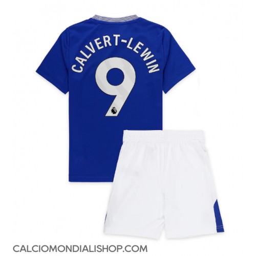 Maglie da calcio Everton Dominic Calvert-Lewin #9 Prima Maglia Bambino 2024-25 Manica Corta (+ Pantaloni corti)